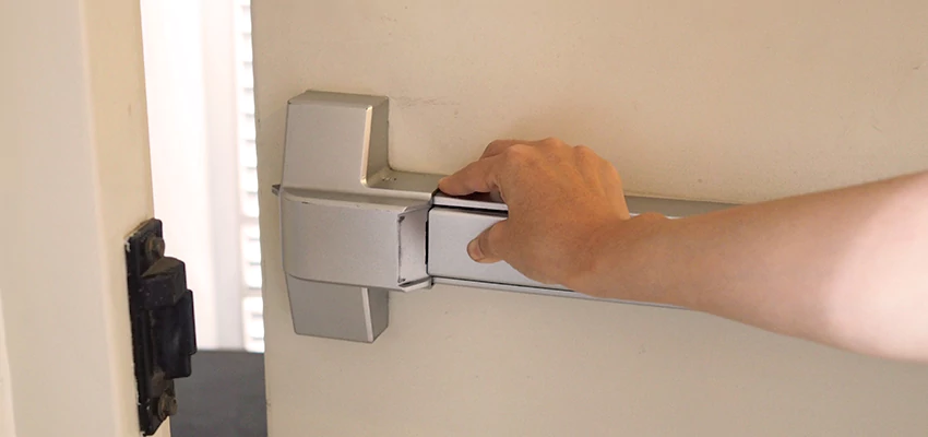 Roller Gate Panic Bar Installation in San Francisco, California